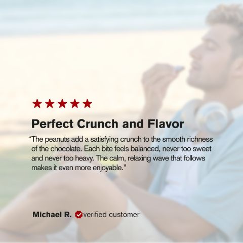 600mg Dark Chocolate & Peanuts Bar – Delta 8 – Chill Plus - Thumbnail 6