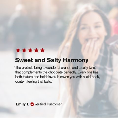 600mg Dark Chocolate & Pretzels Bar – Delta 8 – Chill Plus - Thumbnail 6