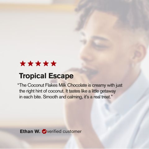 600mg Milk Chocolate & Coconut Flakes Bar – Delta 8 – Chill Plus - Thumbnail 6