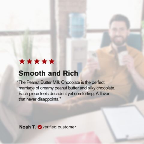 600mg Milk Chocolate & Peanut Butter Bar – Delta 8 – Chill Plus - Thumbnail 6