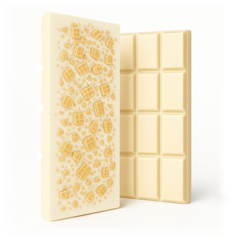 600mg White Chocolate Bar – Delta 8 – Chill Plus - Thumbnail 1