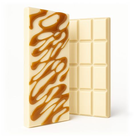 600mg White Chocolate & Caramel Bar – Delta 8 – Chill Plus - Thumbnail 1