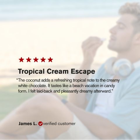 600mg White Chocolate & Coconut Flakes Bar – Delta 8 – Chill Plus - Thumbnail 6