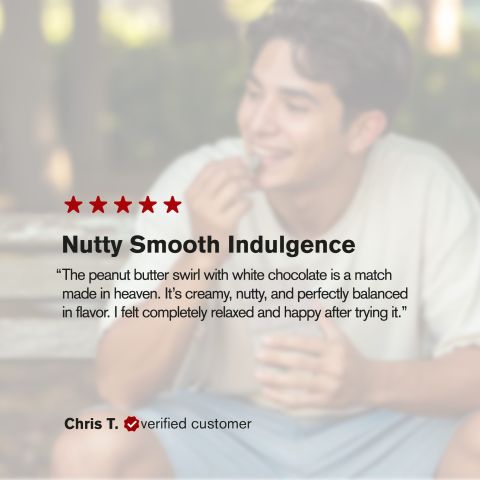 600mg White Chocolate & Peanut Butter Bar – D8 – Chill Plus - Thumbnail 6