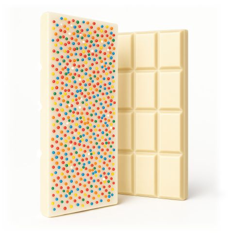 600mg White Chocolate & Sprinkles Bar – Delta 8 – Chill Plus - Thumbnail 1
