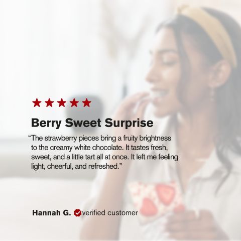 600mg White Chocolate & Strawberries Bar – D8 – Chill Plus - Thumbnail 6