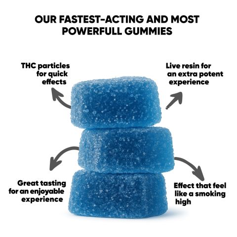 10mg THCV Gummies - Blueberry - Chill Extreme - Thumbnail 6