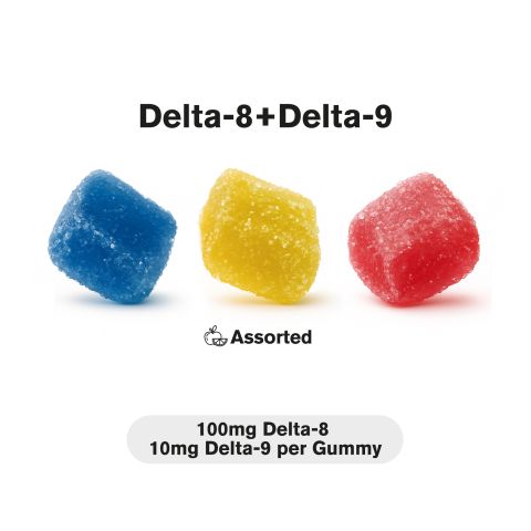 110mg D8 & D9 Gummies – Mixed Fruits – Chill Extreme - Thumbnail 5