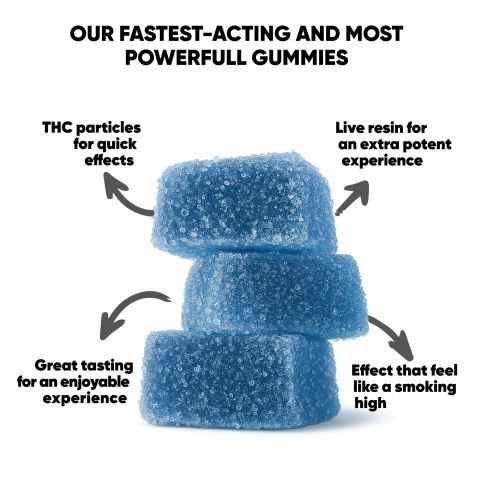 6mg THCP Gummies - Blueberry - Chill Extreme - Thumbnail 6