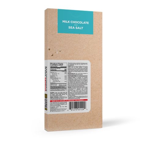 1,200mg Milk Chocolate & Sea Salt Bar – Delta 8 – Chill Plus - Thumbnail 7