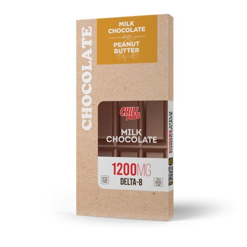 1,200mg Milk Chocolate & Coconut Flakes Bar – Delta 8 – Chill Plus - Thumbnail 3