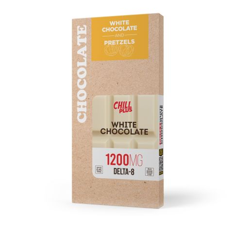 1,200mg White Chocolate & Pretzels Bar - Delta 8 - Chill Plus - Thumbnail 3