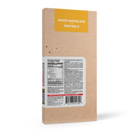 1,200mg White Chocolate & Pretzels Bar - Delta 8 - Chill Plus - Thumbnail 7