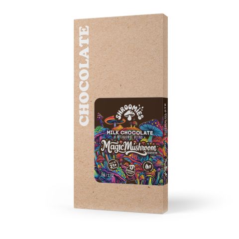14,400mg Milk Chocolate Bar - Magic Mushroom - Shrooomies - Thumbnail 3