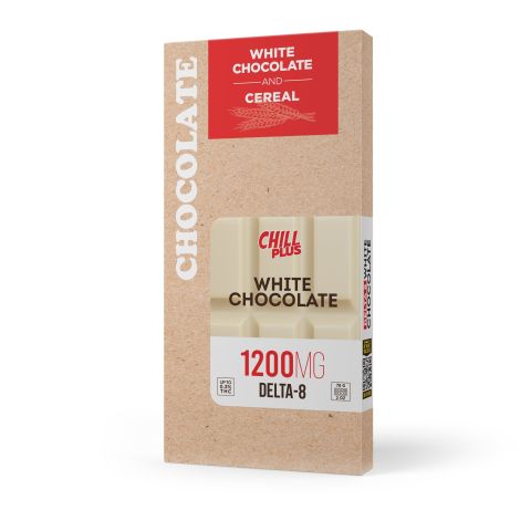 1,200mg White Chocolate & Cereal Bar - Delta 8 - Chill Plus - Thumbnail 3