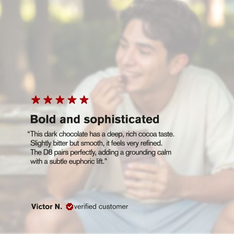 1,200mg Dark Chocolate Bar - Delta 8 - Chill Plus - Thumbnail 6