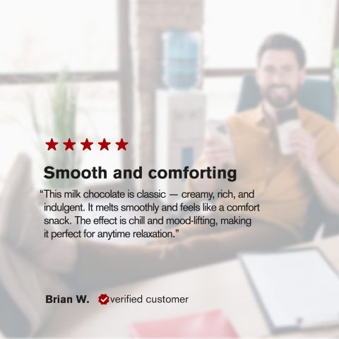 1,200mg Milk Chocolate Bar - Delta 8 - Chill Plus - Thumbnail 6