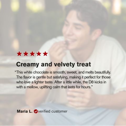 1,200mg White Chocolate Bar - Delta 8 - Chill Plus - Thumbnail 6
