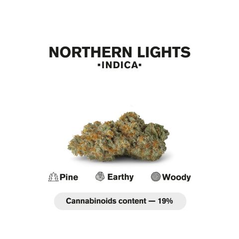 1.5g Northern Lights King Size Pre-Roll - Indica - THCA - 1 Joint - Thumbnail 5