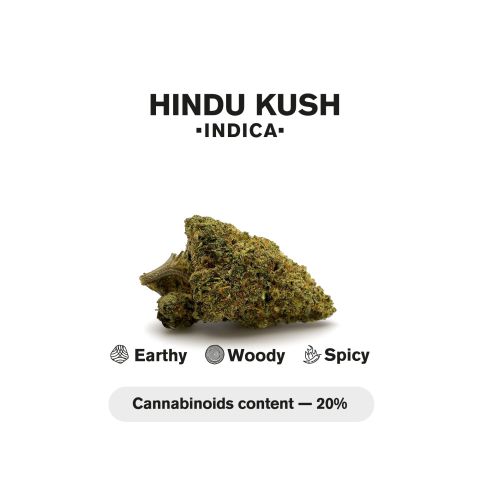 0.5g Hindu Kush Mini Pre-Roll - Indica - THCA - 5 Joints - Thumbnail 5
