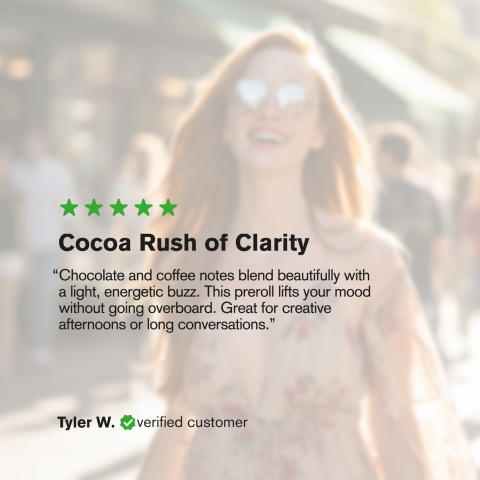 0.5g Chocolope Strain Mini Pre-Roll - Sativa - THCA - 5 Joints - Thumbnail 10