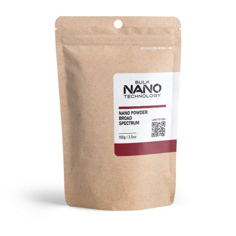 100g Broad Spectrum CBD Nano Powder – Bulk Nano Technology - Thumbnail 2