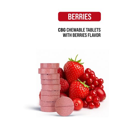 25mg CBG Tablets - Berries - Chill Plus - Thumbnail 5