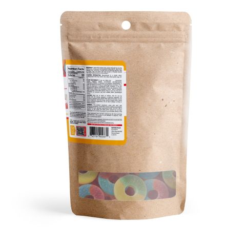 100mg Delta 8 Gummies – Assorted Sour Mix Rings – Chill Extreme - Thumbnail 11