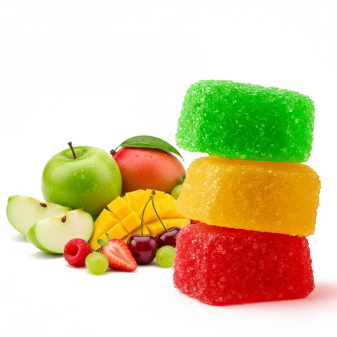 100mg D8 & THCP Gummies - Fruity Mix - Chill Plus - Thumbnail 5