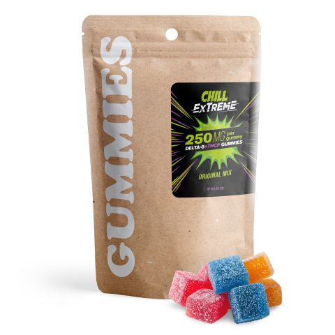 250mg D8 & THCP Gummies - Original Mix - Chill Extreme - Thumbnail 6