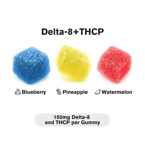 150mg D8 & THCP Gummies - Tropical Mix - Chill Extreme - Thumbnail 3