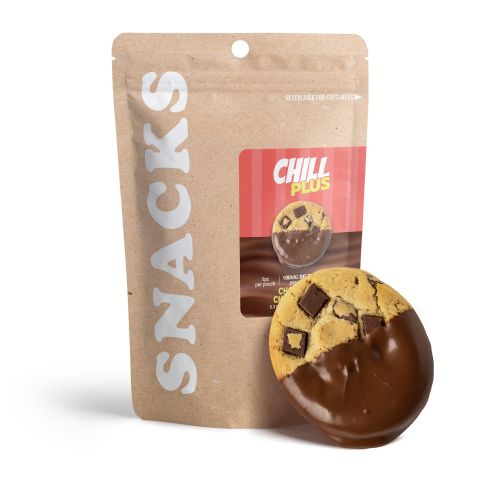 100mg Delta 8 Chocolate Chunk Cookie - Chill Plus - Thumbnail 2