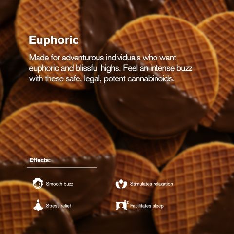 100mg Delta 8 Caramel Almond Waffle - Chill Plus - Thumbnail 5