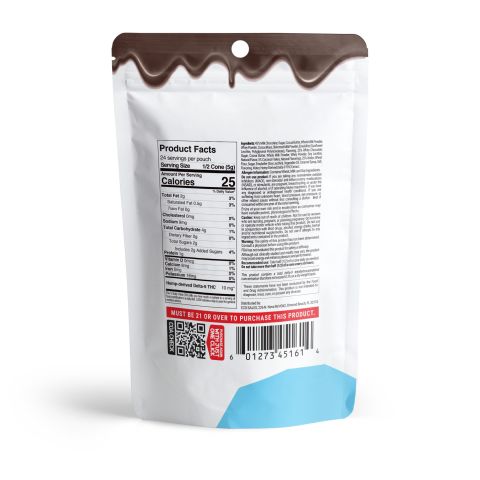 20mg Coconut Flakes + Milk Chocolate Waffle Cones - Delta 9 - Chill Plus - Thumbnail 8
