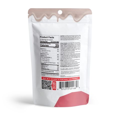 20mg Strawberry + White Chocolate Waffle Cones - Delta 9 - Chill Plus - Thumbnail 8