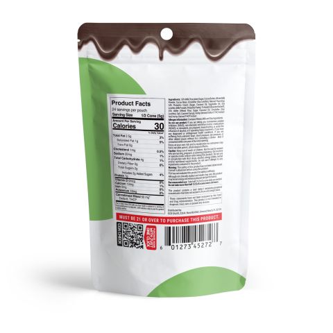 100mg Pistachio & Kadaifi + Milk Chocolate Waffle Cones - D8 & THCP - Chill Plus - Thumbnail 8