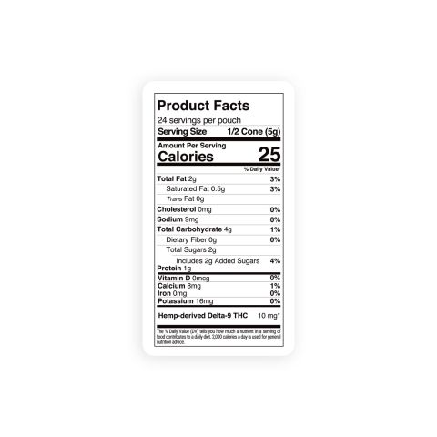 20mg White Chocolate Waffle Cones - Delta 9 - Chill Plus - Thumbnail 9