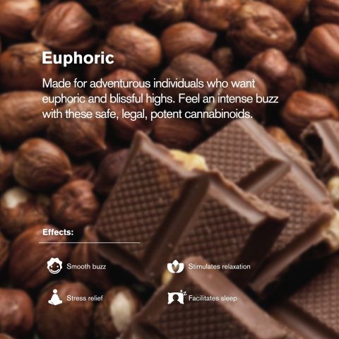 20mg Hazelnut Cream + Milk Chocolate Waffle Cones - Delta 9 - Chill Plus - Thumbnail 5