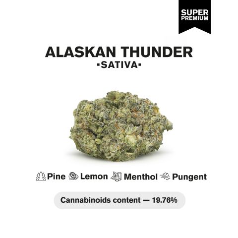 Alaskan Thunder Flower - Sativa - THCA - Thumbnail 3