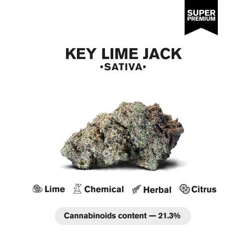Key Lime Jack Flower - Hybrid - THCA - Thumbnail 3