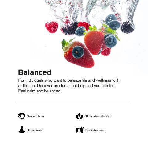 100mg Berries THC Seltzer - D9 Nano - Fresh - Thumbnail 4