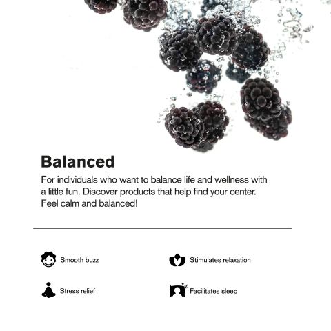 100mg Black Raz THC Seltzer - D9 Nano - Fresh - Thumbnail 4