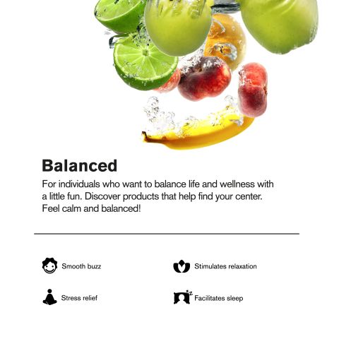 100mg Fruit Punch THC Seltzer - D9 Nano - Fresh - Thumbnail 4