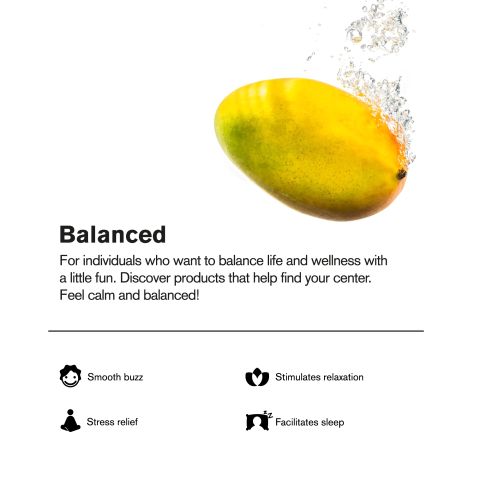 100mg Mango THC Seltzer - D9 Nano - Fresh - Thumbnail 4