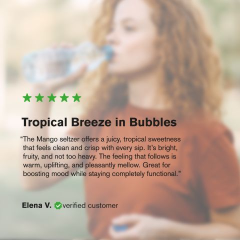 100mg Mango THC Seltzer - D9 Nano - Fresh - Thumbnail 6