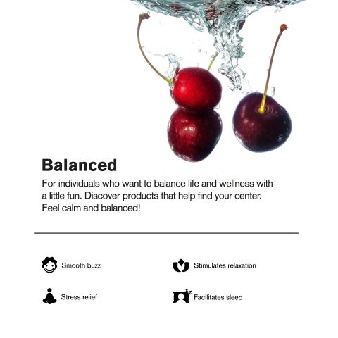 100mg Cherry THC Seltzer - D9 Nano - Fresh - Thumbnail 4