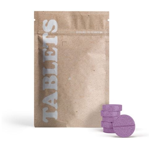 25mg Broad Spectrum CBD Nano Tablets - Grape - Chill Plus - Thumbnail 2