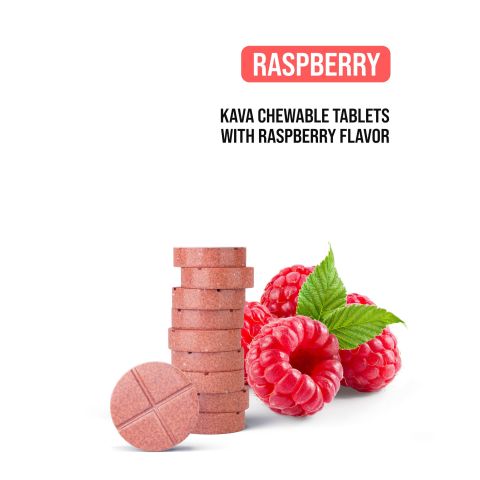 50mg Kava Nano Tablets - Raspberry - Chill Plus - Thumbnail 4
