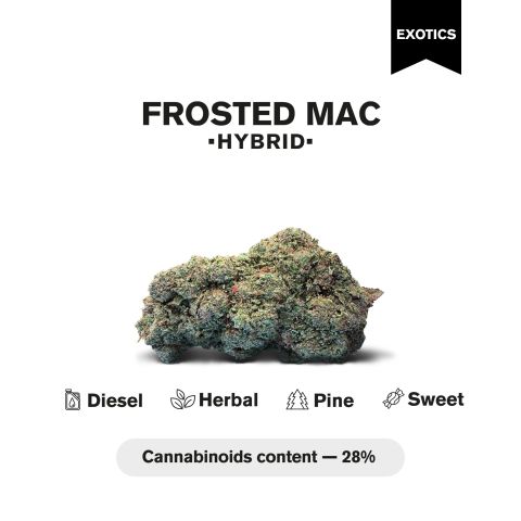 Frosted Mac Flower - Hybrid - THCA - Thumbnail 3