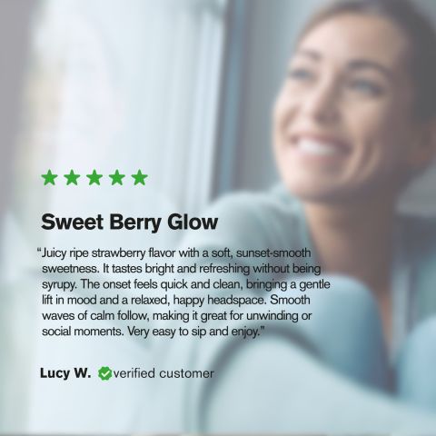 100mg Strawberry Sunset THC Seltzer - D9 Nano - Fresh - Thumbnail 6